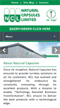 Mobile Screenshot of naturalcapsules.com